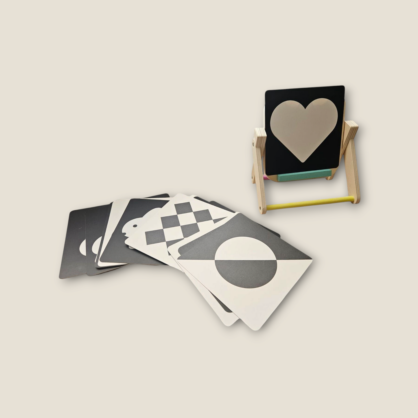 Tummy Time Mirror & Contrast Cards