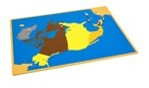 Puzzle Map North America