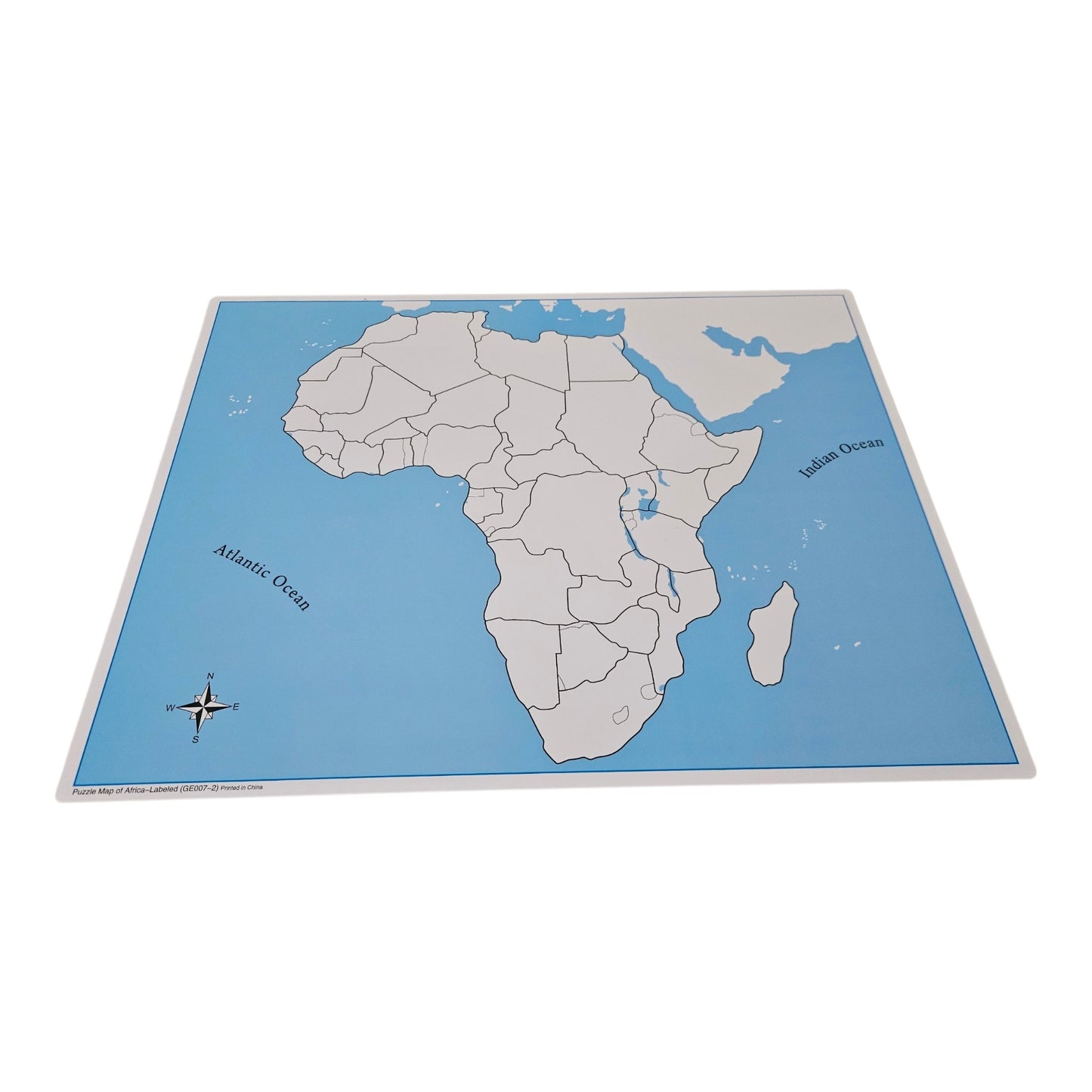 Unlabelled Africa Control Map
