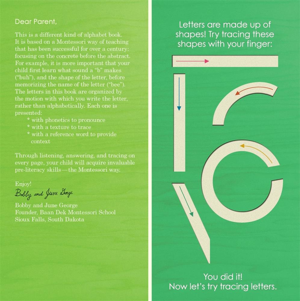 Book: Montessori Letter Work