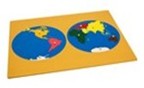 Puzzle Map of the World