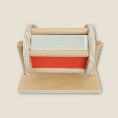 Rotating Colour Drum with Rattle and Mirror