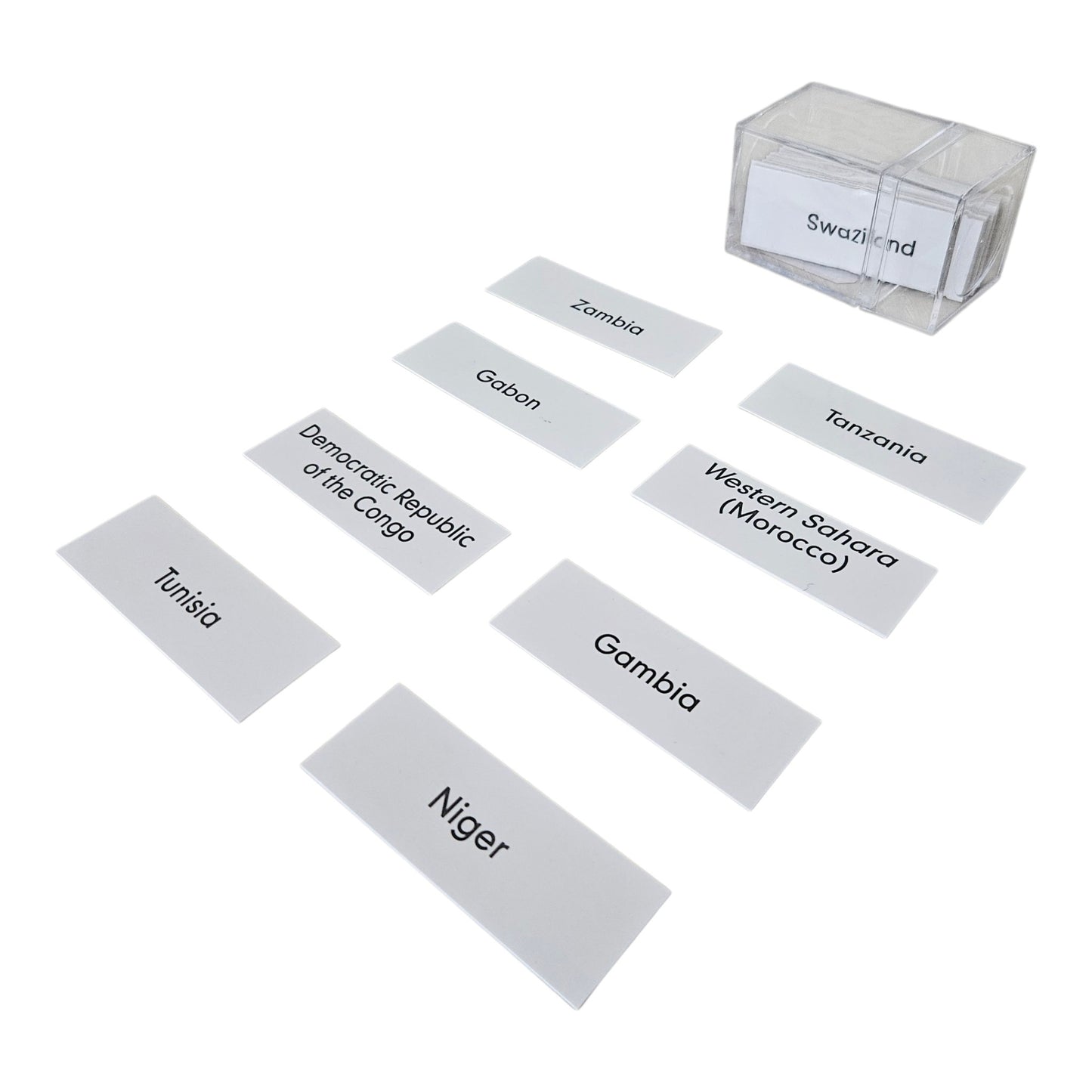 Africa Map Labels