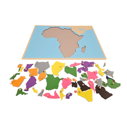 Puzzle Map of Africa