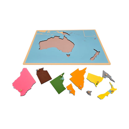 Puzzle Map of Australia