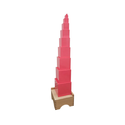 Pink Tower Stand
