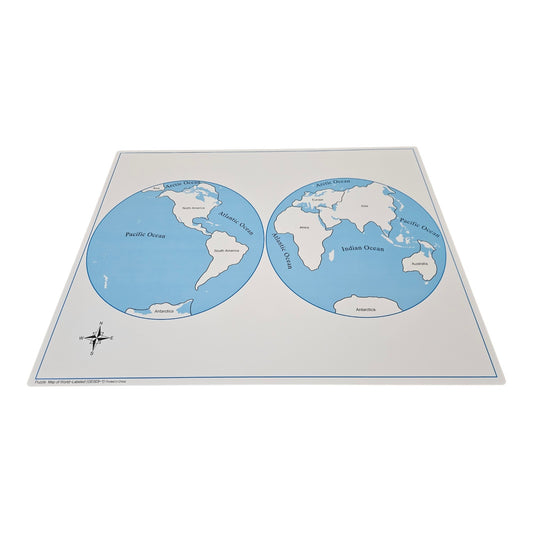 Labelled World Control Map