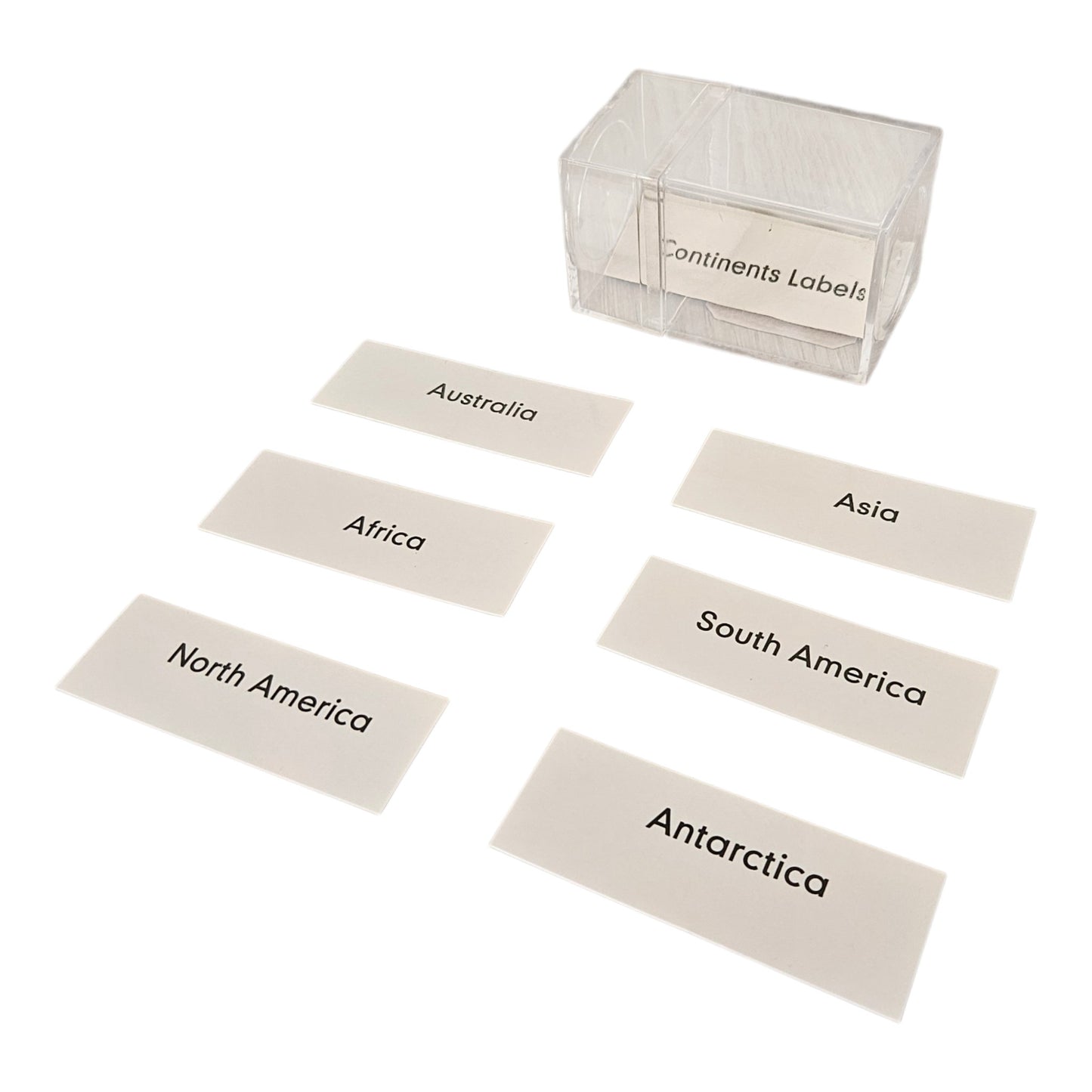 World Map Labels