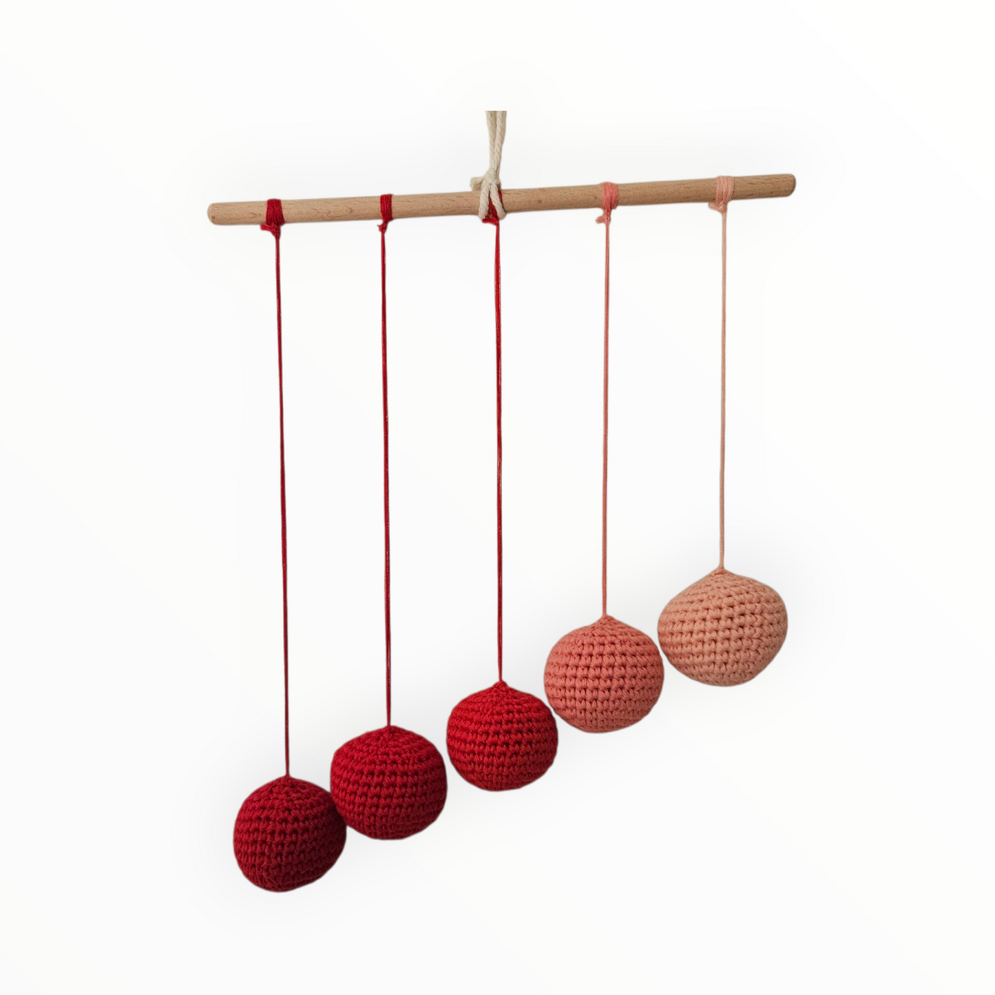 Set of 4 Montessori Baby Mobiles: Munari, Octahedron, Gobbi, and Dancers